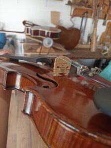Violín Italiano restauración lauderia moreno
